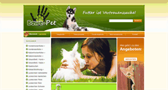 Desktop Screenshot of bawe-pet.de